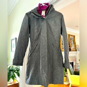 Patagonia Vosque 3-in-1 jacket trench XS purple and gray winter coat
